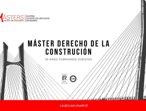 Nuestro socio Francisco García-Ortells y Ángel Ledesma dirigen el Máster en Derecho de la Construcción del ICAM